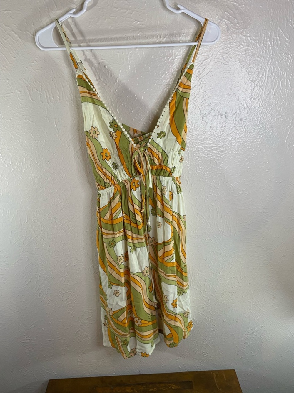 wild fable Green and Yellow Floral Mini Dress